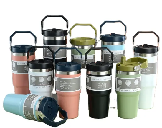 High Capacity 30oz 304 Stainless Steel Insulated Travel Water Bottle for Outdoor and Car Use - Easy Clean and Portable