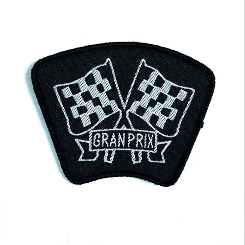 Opstrijkbare Rock motorfiets geborduurde patches kleding