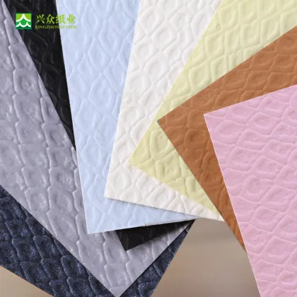 150gsm Matte Boa Embossing Leatherette Paper