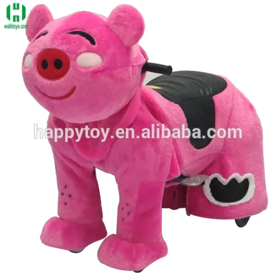HI CE battery coin operated GG bond animal scooter riding toy machine toy in mall