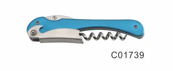 Aluminium Handle Red Wine Bottle Opener