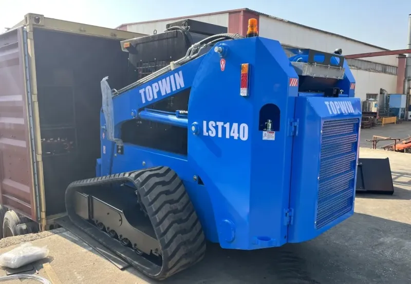 China Best Manufacture Mini Compact Small Wheeled Tracked Track 50HP 65HP 75HP 85 HP 90HP 120HP 850/1200 Kg Diesel EPA Euro5 Engine Skid Steer Loader Price