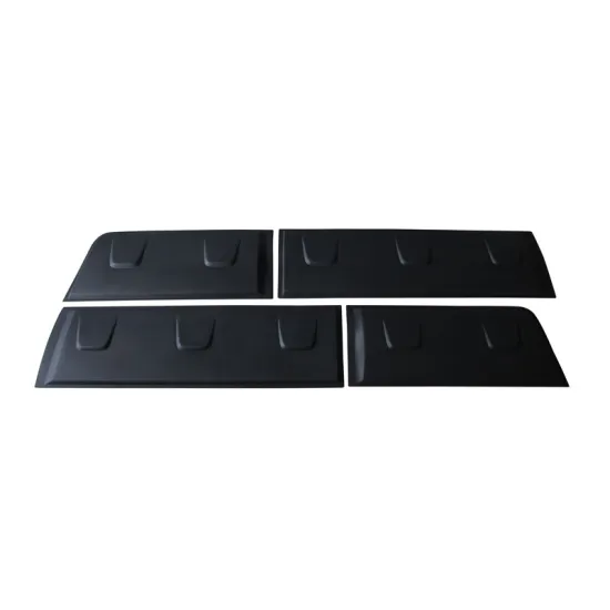 Black Body Cladding for D-max 2012-2016 Side Door Moulding Cover