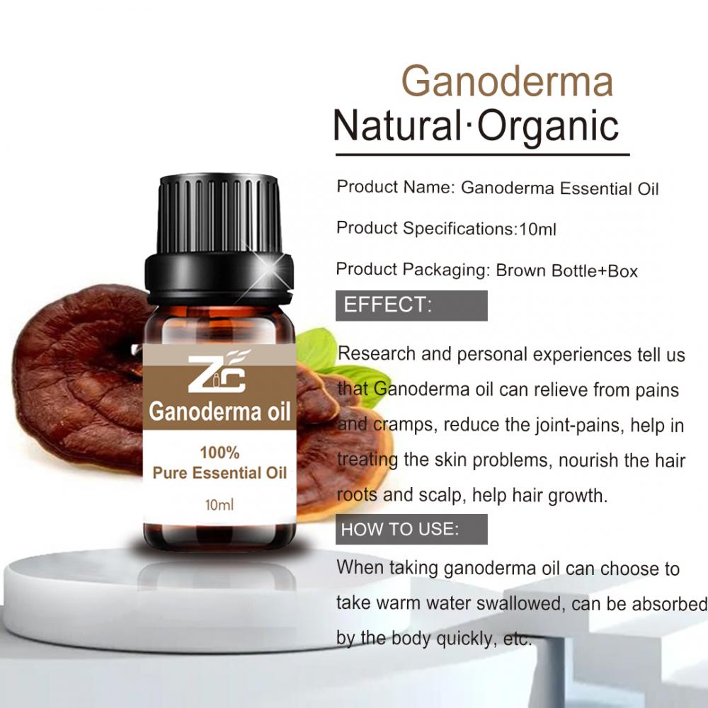 100% de alta pureza Ganoderma Oil Inmune Health / Anti-Earing