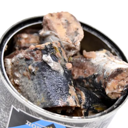 Canned Saury Fish In Nature Oil