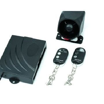 Automotive Alarm with Waterproof Transmitter and Built-in Engine Killer Relay