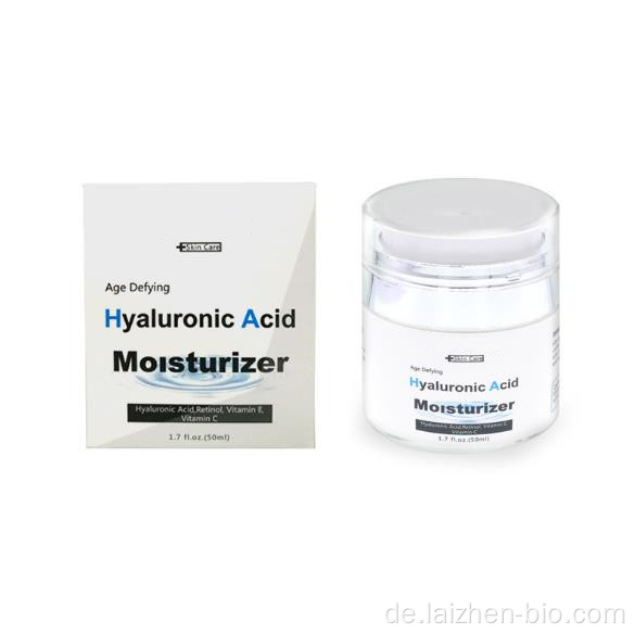 Hautpflege Hyaluronsäure feuchtigkeitsspendende Anti-Aging-Creme