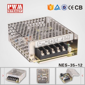 NES-35-12 CE approved 35w 12v power supply ac-dc switching power supply 220v 12v nes-35 3a