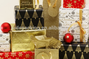Golden Metallic Gift-Wrap