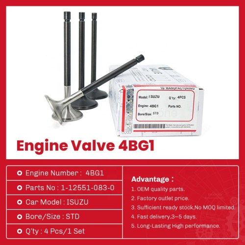 صمام العادم من أجزاء المحرك لـ ISUZU 4BG1