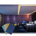 Painéis de parede absorventes de som decorativos de feltro PET Csutomized