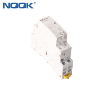 BCH8-25M 1P 25A Manual Control Contactor for Home and Hotel DIN Rail Mounting