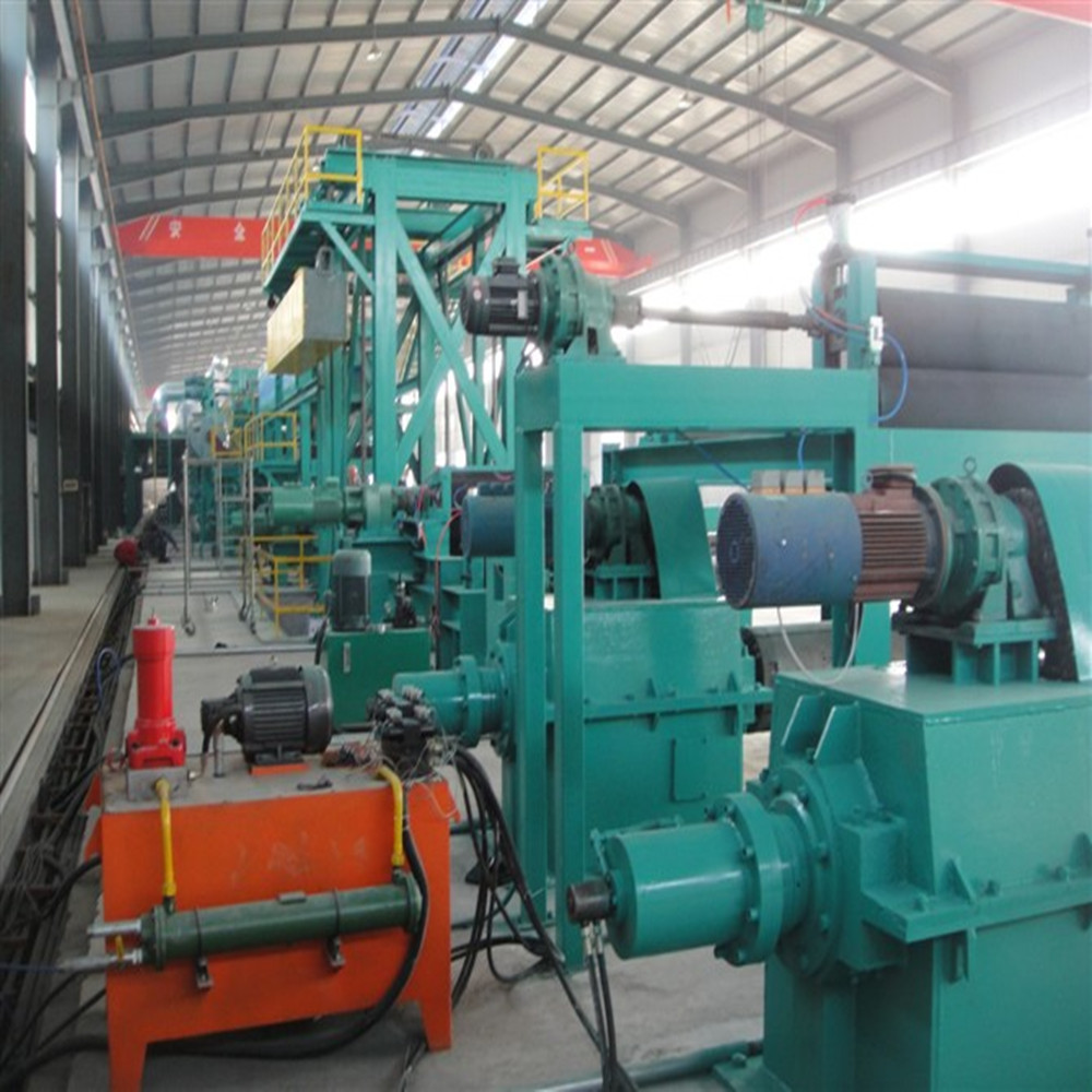 steel plate printing line