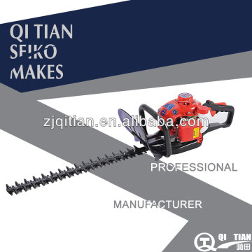 hot sale cheap gardon tools of two blade manual petrol long pole hedge trimmer