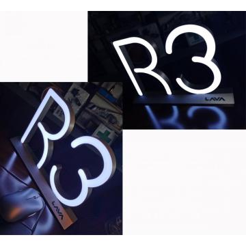 Aanrecht 3D Letter Light Sign