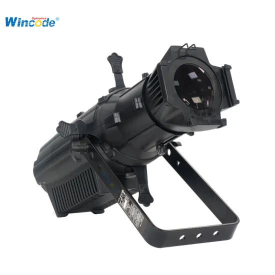 Factory Wholesale Aluminum Zoom 200w RGBW 4-in-1 WW CW LED Fresnel Leko Light RDM/DMX