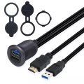 Aux Car Mount Flush Cable Extension