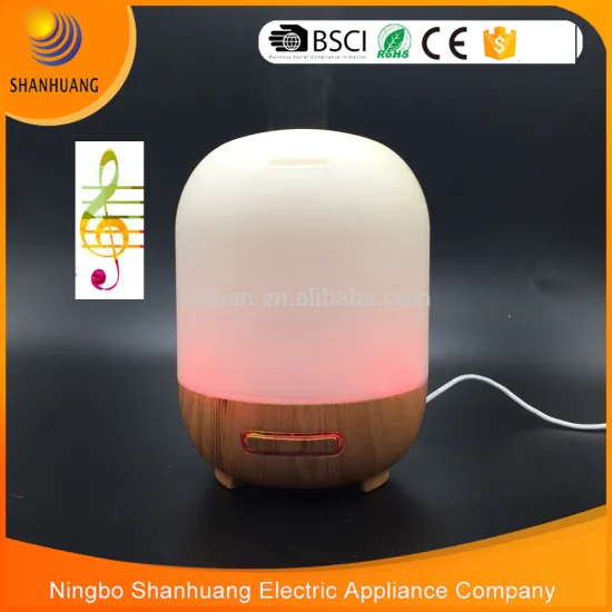 300ML aroma diffuser with bluetooth CE ROHS aroma diffuser bluetooth speaker
