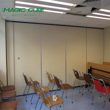 Fabric acoustic panel movable partition board