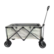 Outdoor camping 4-wheeled handcart