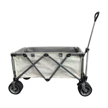 Outdoor camping 4-wheeled handcart