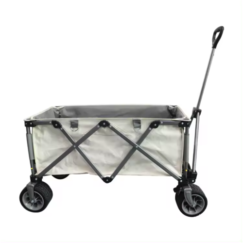 Outdoor camping 4-wheeled handcart