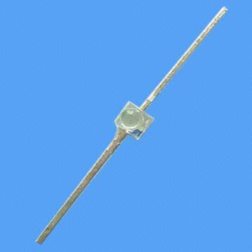 1.8mm Round Subminiature Axial Pure Green Chip LED with Indicator and Backlight, Mono-color Type