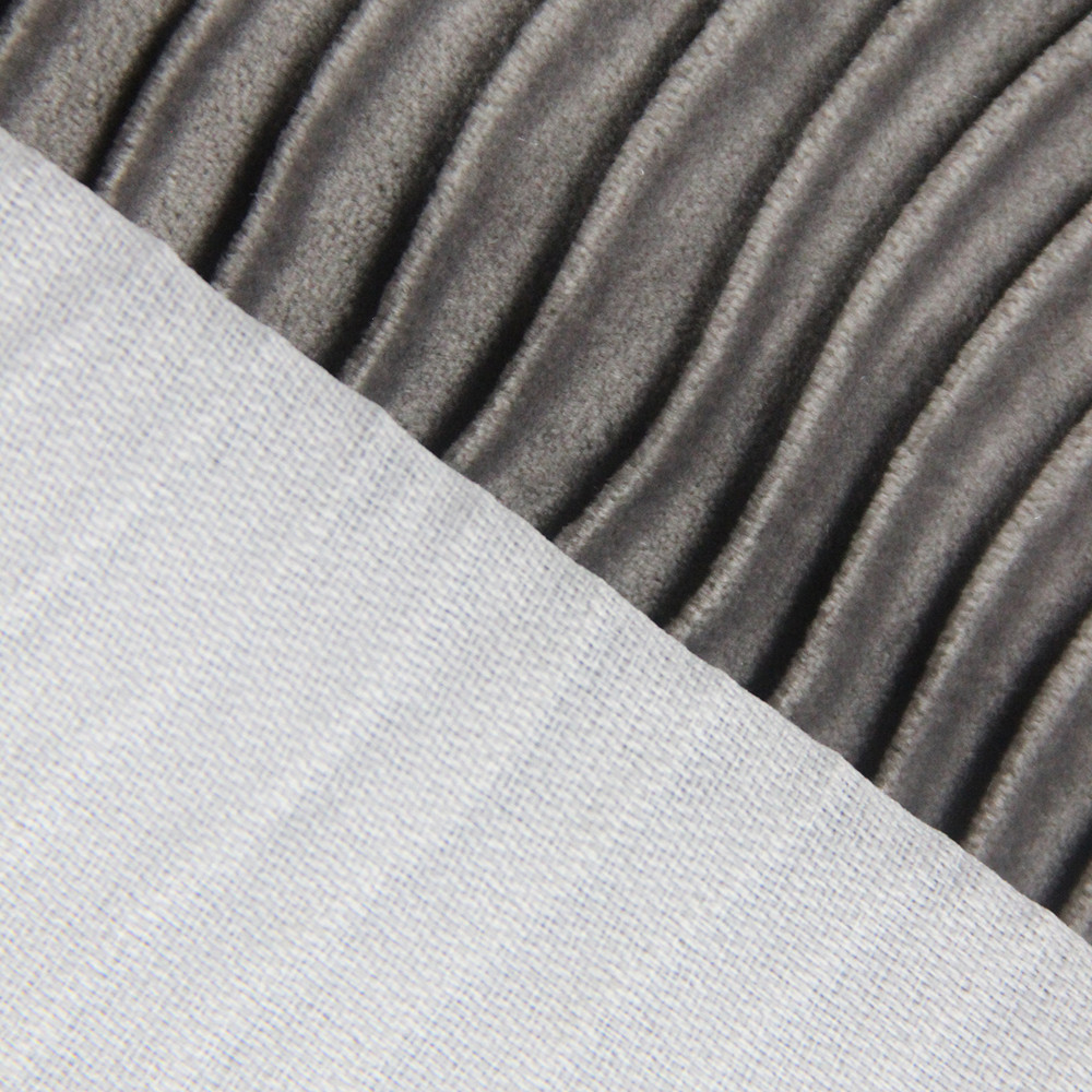Cushion Pleated Velvet Fabric