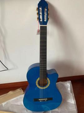 39inch classic guitar cutaway plywood