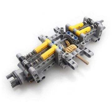 Stemedu Technical Car Toy Remote Control Chassis with Suspension System - Compatible with LEGO