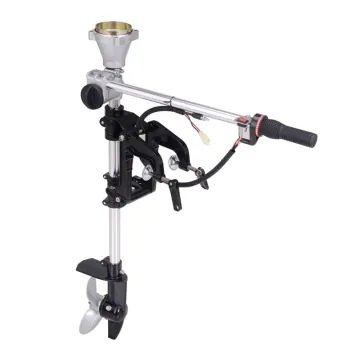 DIY Outboard Motor: Boat Engine Bracket Without Shaft