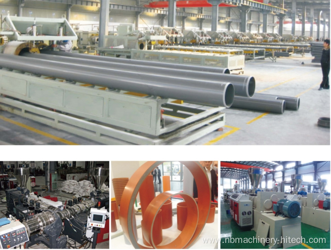 PVC/UPVC/CPVC Pipe Making Machine/extrusion production line