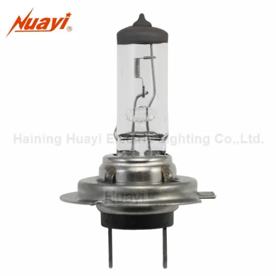 Quartz Glass H7 12V55W Auto Halogen Bulb, head light bulbs