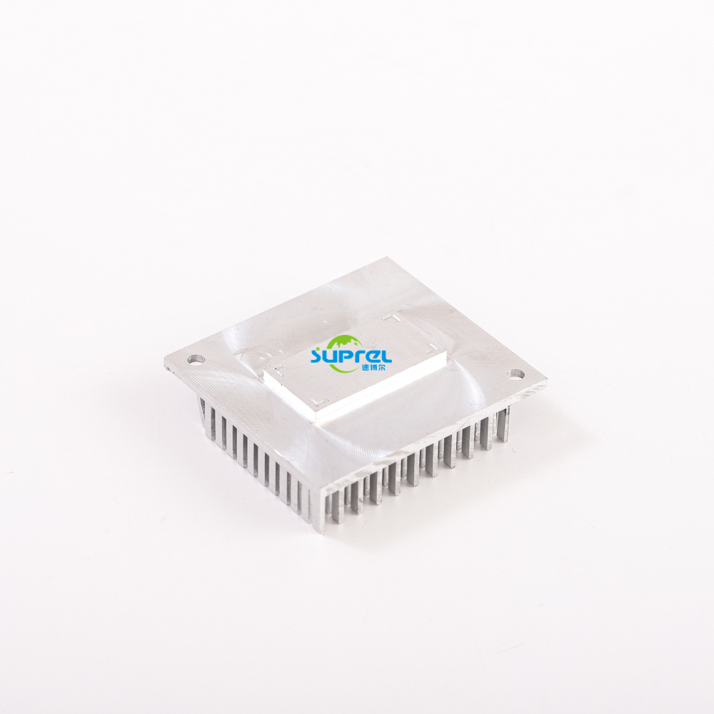 Heatsinks de alumínio de alumínio de extrusão elétrica de alta qualidade