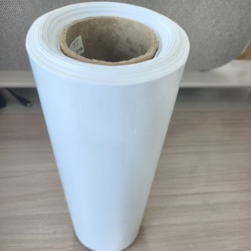 Glossy White Polyester Durable Packaging PET Stretch Film