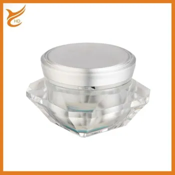 Diamond Clear Acrylic Cream Jar,Cosmetic Container