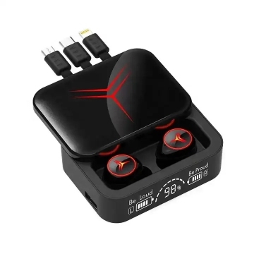 TWS Earbuds Noise Reduction In-Ear M88 Plus BT5.2 Wireless Gaming Headphones with Power Bank