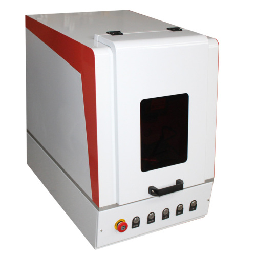 high accuracy mini enclosed silver bracelet fiber laser marking machine