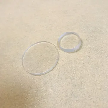 Custom Flat Baf2 Optical Windows for High UV Transmission