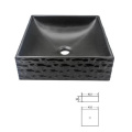 New Design Black Sink Color Bathroom Wash Basin