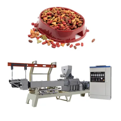 500 kg/h Pet Snacks Food Production Line