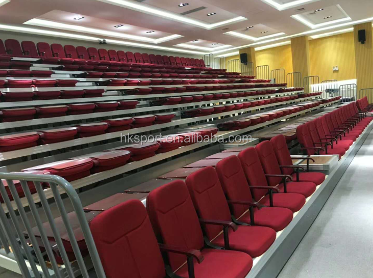 Front Mounted Folded Telescopic Bleachers Stadium Seat Chair