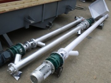 Motorized Tubular Screw Conveyor For Cement