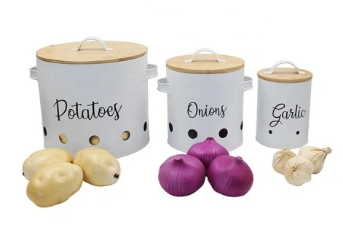 Metal Food Storage Canisters