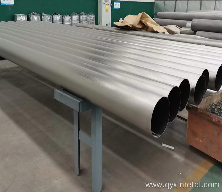 Titanium seamless ASTM B338 heat exchanger tube