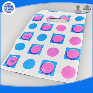 Colorful printing plastic shopping bag with logo