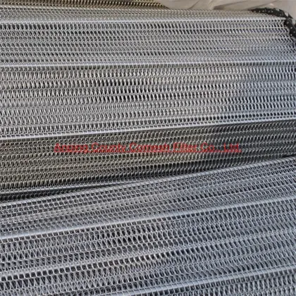 Food industry  stainless steel conveyor belt