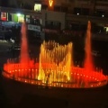 Fontaine d'eau de jardin en acier inoxydable