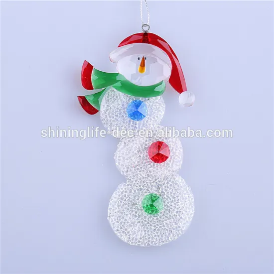 Snowman with Xmas hat ornament new style indoor decoration