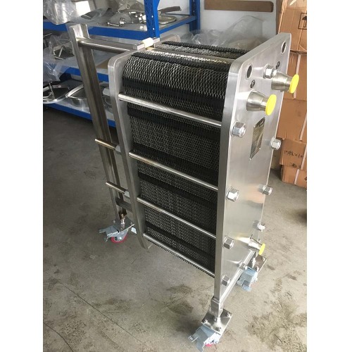 counter flow wort chiller frame plate heat exchanger